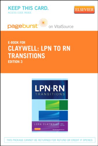 LPN TO RN TRANSITIONS EBOOK ACCESS CARD 