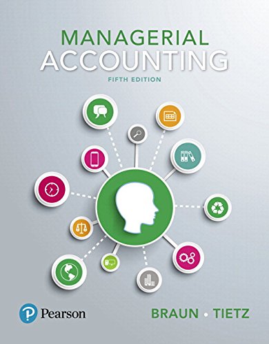 Managerial Accounting, Student Value Edition Plus Mylab Accounting with Pearson Etext 